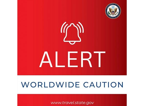 World News |   US Issues Travel 'Worldwide Caution' Travel Advisory Amid Tensions in West Asia