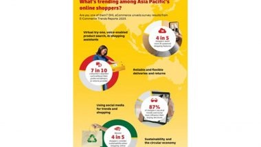 Business News | DHL's E-Commerce Trends Report 2025: AI and Social Media Reshaping Online Shopping in Asia Pacific