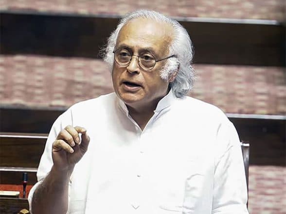 India News | Congress MP Jairam Ramesh Criticises Trump's Airstrikes on Iran, Calls It 'mockery' of His Diplomacy Calls