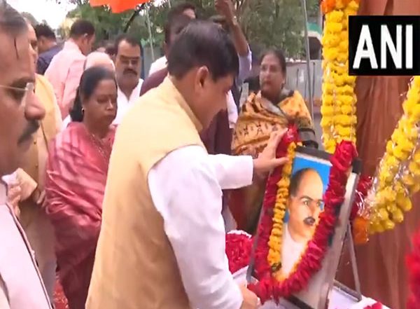 India News | MP CM Mohan Yadav, BJP Chief VD Sharma Pay Tribute to Syama Prasad Mookerjee on His Death Anniversary