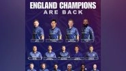 Sports News | Legends Return Home: Morgan, Cook, Moeen & Bell Lead England Champions into WCL 2025