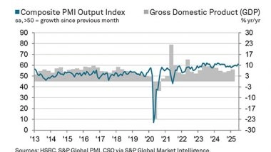 Business News | HSBC Flash India Composite Output Index Climbs to 14-month High