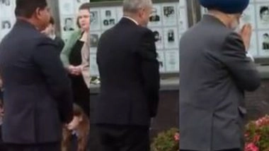 World News | Union Minister Hardeep Puri, Irish PM Martin, Canadian Minister Anandasangaree Pay Tribute to Victims of Kanishka Bombing