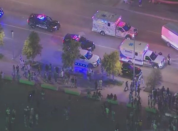 World News | Amid Heightened Security in US over Iran Strikes, 1 Injured in Oklahoma Shooting After NBA Finals Win