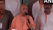 India News | UP CM Yogi Adityanath Visits Carpet City Bhadohi, Reviews Progress of Development Projects