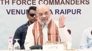 India News | Chhatisgarh: Amit Shah Interacts with BSF Commanders and Commandos in Raipur
