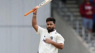 Sports News | KL Rahul, Pant Score Classy Tons to Steer India to 298 at Tea Against England