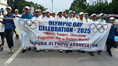 India News | Tripura Celebrates International Olympic Day with Grand Rally; Sports Minister Tinku Roy Calls for More Olympians Like Dipa Karmakar