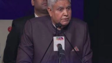 India News | Strengthening Bharat is Governing Philosophy of Modi Govt: VP Jagdeep Dhankhar