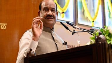 India News | Lok Sabha Speaker Om Birla Emphasises Dialogue and Democracy at Mahavirayatan Foundation Event