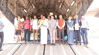 India News | Operation Sindhu: IAF Evacuates 268 Indians from Egypt Amid Israel-Iran Conflict