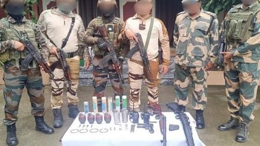 India News | Manipur: Indian Army and Assam Rifles Apprehend Rifles and IEDs in Intelligence Based Joint Operations
