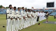 Sports News | India and England Players Wear Black Armbands to Pay Tribute to Dilip Doshi