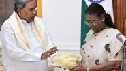 India News | Karnataka CM Siddaramaiah Meets President Murmu in Delhi