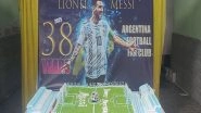 Sports News | Lionel Messi Fans in Kolkata Celebrate the Argentine Maestro's 38th Birthday