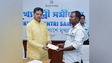 India News | Tripura CM Manik Saha Addresses Public Grievances in 46th Mukhyamantri Samipeshu