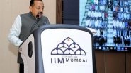 India News | Union Minister Jitendra Singh Calls for Closer Collaboration Among Academic Institutions of Higher Education to Build Sustainable Startups