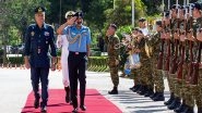 World News | Air Chief Marshal AP Singh Visits Greece to Strengthen Bilateral Air Force Ties; Receives Guard of Honour Upon Arrival