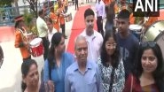 India News | UP: Family of Group Captain, Astronaut Shubhanshu Shukla Welcomed to His Alma Mater