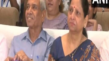 India News | Tears of Joy: Group Captain Shukla's Parents Get Emotional After He Lifts off into Space