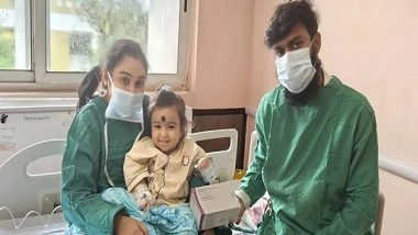 Business News | Baby Aasmika Undergoes Lifesaving Zolgensma Gene Therapy After Raising INR 8.41 Cr on Impact Guru with Support from 5.29 Lakh Donors