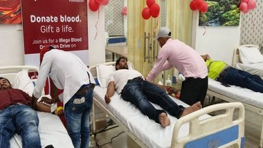 India News | Adani Foundation Honours Gautam Adani's 63rd Birthday with Record-breaking Blood Donation Drive