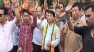 India News | Controversial Remark by Congress MLA Sparks BJP Protest in Tripura