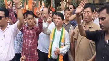 India News | Controversial Remark by Congress MLA Sparks BJP Protest in Tripura