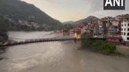 India News | Himachal Rains: Water Level in River Beas Increases Amid Heavy Rainfall in Mandi
