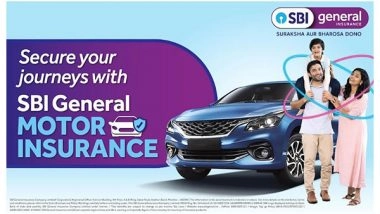 Business News | This Monsoon Season Drive Worry Free with SBI General's Motor Insurance