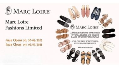 Business News | Marc Loire Fashions Launches Rs. 21 Crore IPO to Fund Retail Expansion