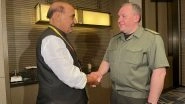 World News | Rajnath Singh Meets Belarusian Counterpart on Sidelines of SCO Summit in Qingdao, China