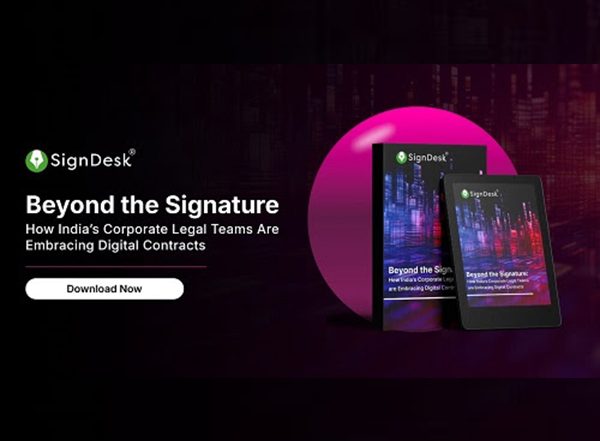 Business News | Digital Contract Readiness Lags Across Indian Enterprises: SignDesk Report Urges Immediate Action from Corporate Legal Teams