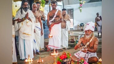 Business News | Revival of Ancient Kerala Heritage: Prana Pratishtha Ceremony Marks the Reawakening of the Pathirisseri Kuladevata Temple