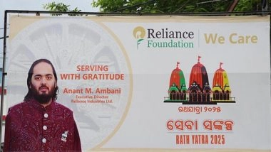 Business News | Reliance Launches Multi-pronged Efforts to Enrich Puri Rath Yatra Experience for Lakhs of Devotees