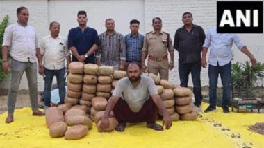 India News | UP Police Seizes 275 Kg Ganja Worth Rs 1.5 Crores, One Held