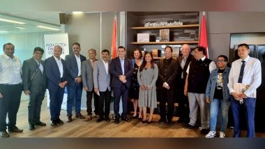 Business News | Maharashtra Minister Visits India Business House (IBH) in Amsterdam Ahead of Launch, Marking Key Milestone in Indo-Dutch Business Corridor