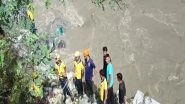 India News | Three Dead, Several Injured After Bus Plunges into River in Uttarakhand's Rudraprayag