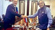 World News | Shashi Tharoor Meets Deputy Chairman of Russian Federation Council in Moscow