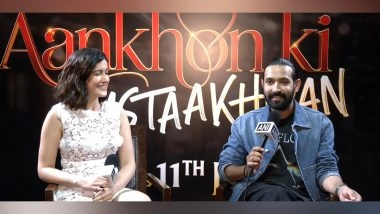Entertainment News | Vikrant Massey, Shanaya Kapoor Get Candid About 'Aankhon Ki Gustaakhiyan' Ahead of Its Release