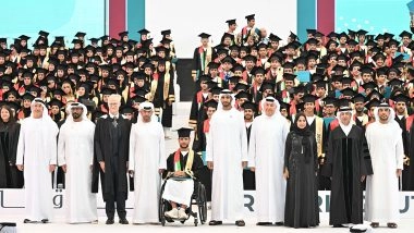 World News | Shakhboot Bin Nahyan Attends Graduation Ceremony of Emirates National Schools in Abu Dhabi Campuses