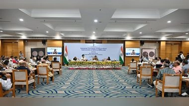 Business News | Union Minister Piyush Goyal Meets MSME Stakeholders for Implementation of Quality Control Orders