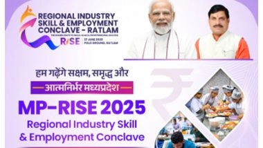 India News | CM Mohan Yadav to Inaugurate MP-RISE 2025 Conclave in Ratlam