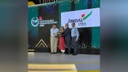 Business News | Jindal Steel Honoured as Champion of Green Business Practices at ET Edge's 4th Global Sustainability Alliance Series