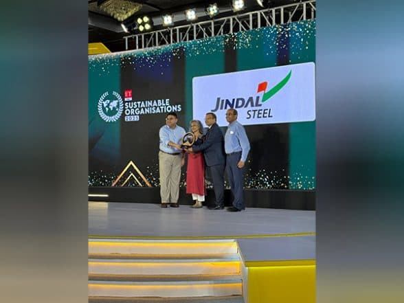 Business News | Jindal Steel Honoured as Champion of Green Business Practices at ET Edge's 4th Global Sustainability Alliance Series