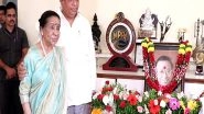 Entertainment News | Asha Bhosle, Minister Ashish Selar Visit RD Burman's Residence to Celebrate Singer's 86th Birth Anniversary