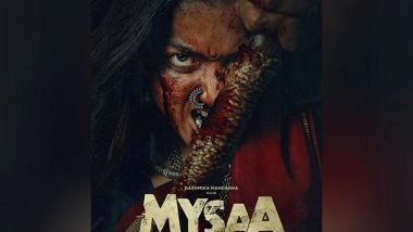 Entertainment News | Rashmika Mandanna Announces New Project 'Mysaa', Shares Her Character's First Look Poster