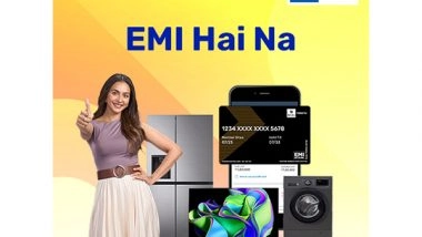 Business News | Cash Kyun? EMI Karo! Rakul Preet Backs Smart Shopping with Bajaj Finserv Insta EMI Card
