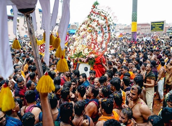 India News | Odisha: Amid Chanting and Fervour, Lord Jagannath Begins 9-day Journey to Gundicha Temple