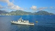 World News | INS Teg Arrives at Port Victoria in Seychelles